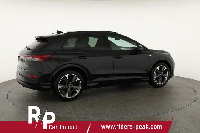 Audi Q4 e-tron 45 basis quattro S-LINE, Pano, AHK, 20-Zoll, Matrix, Optikpaket schwarz 