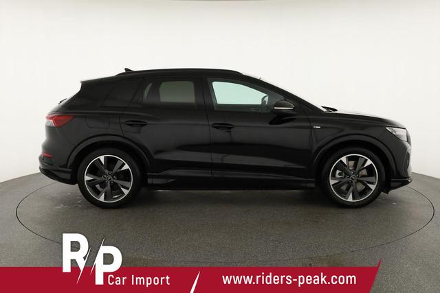 Audi Q4 e-tron 45 basis quattro S-LINE, Pano, AHK, 20-Zoll, Matrix, Optikpaket schwarz 