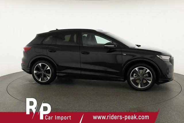 Audi Q4 e-tron 45 basis quattro S-LINE, Pano, AHK, 20-Zoll, Matrix, Optikpaket schwarz 