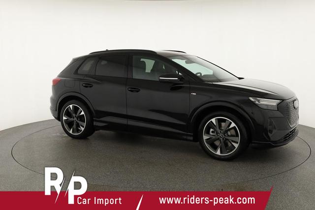 Audi Q4 e-tron 45 basis quattro S-LINE, Pano, AHK, 20-Zoll, Matrix, Optikpaket schwarz 