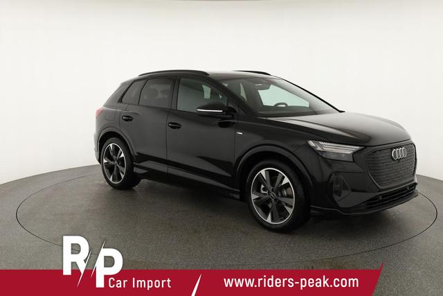 Audi Q4 e-tron 45 basis quattro S-LINE, Pano, AHK, 20-Zoll, Matrix, Optikpaket schwarz 