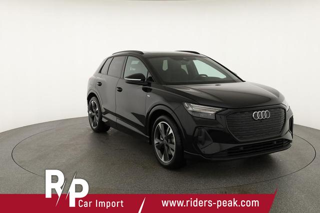 Audi Q4 e-tron 45 basis quattro S-LINE, Pano, AHK, 20-Zoll, Matrix, Optikpaket schwarz 