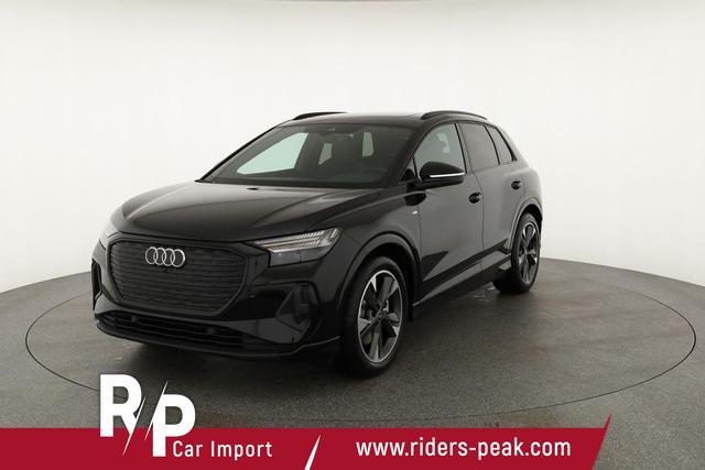 Audi Q4 e-tron 45 basis quattro S-LINE, Pano, AHK, 20-Zoll, Matrix, Optikpaket schwarz 