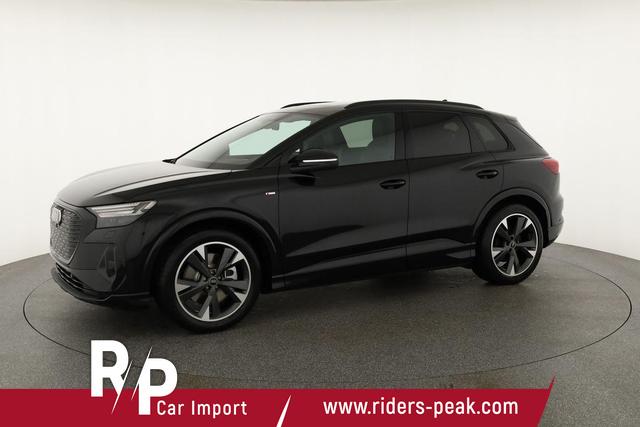 Audi Q4 e-tron 45 basis quattro S-LINE, Pano, AHK, 20-Zoll, Matrix, Optikpaket schwarz 