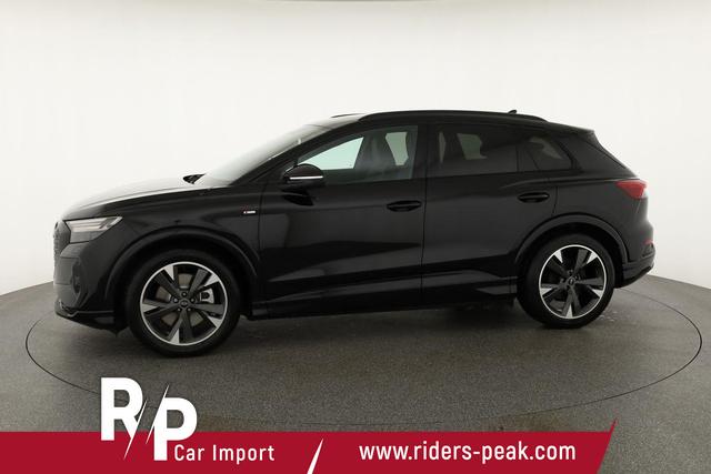 Audi Q4 e-tron 45 basis quattro S-LINE, Pano, AHK, 20-Zoll, Matrix, Optikpaket schwarz 