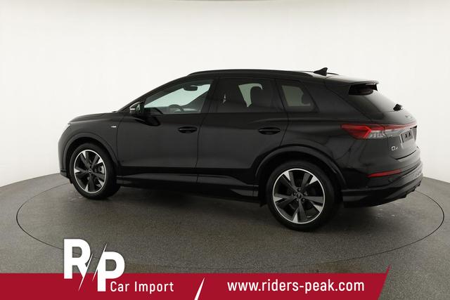 Audi Q4 e-tron 45 basis quattro S-LINE, Pano, AHK, 20-Zoll, Matrix, Optikpaket schwarz 