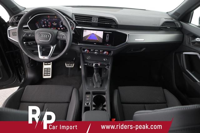 Audi Q3 Sportback 40 TDI quattro S line qu S-LINE, AHK, 19-Zoll, Optik schwarz, Navi, Kamera, el. Klappe, 4-J. Garantie 