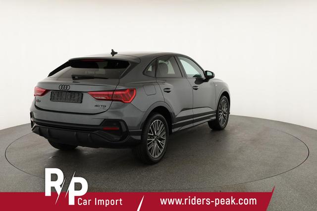 Audi Q3 Sportback 40 TDI quattro S line qu S-LINE, AHK, 19-Zoll, Optik schwarz, Navi, Kamera, el. Klappe, 4-J. Garantie 