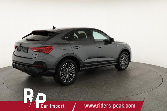 Audi Q3 Sportback 40 TDI quattro S line qu S-LINE, AHK, 19-Zoll, Optik schwarz, Navi, Kamera, el. Klappe, 4-J. Garantie 