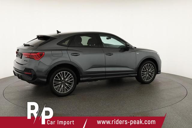 Audi Q3 Sportback 40 TDI quattro S line qu S-LINE, AHK, 19-Zoll, Optik schwarz, Navi, Kamera, el. Klappe, 4-J. Garantie 