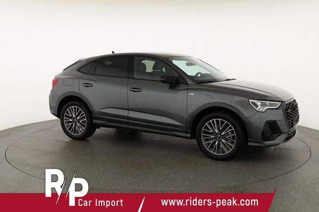 Audi Q3 Sportback 40 TDI quattro S line qu S-LINE, AHK, 19-Zoll, Optik schwarz, Navi, Kamera, el. Klappe, 4-J. Garantie 