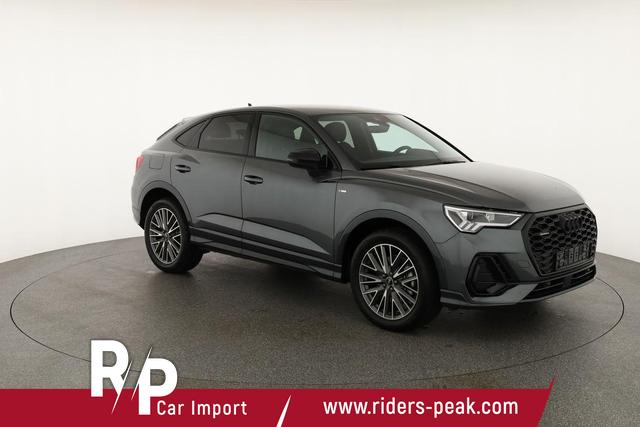 Audi Q3 Sportback 40 TDI quattro S line qu S-LINE, AHK, 19-Zoll, Optik schwarz, Navi, Kamera, el. Klappe, 4-J. Garantie 