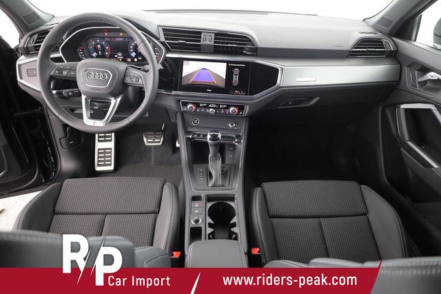 Audi Q3 Sportback 40 TDI quattro S line qu S-LINE, AHK, 19-Zoll, Optik schwarz, Navi, Kamera, el. Klappe, 4-J. Garantie 
