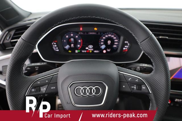 Audi Q3 Sportback 40 TDI quattro S line qu S-LINE, AHK, 19-Zoll, Optik schwarz, Navi, Kamera, el. Klappe, 4-J. Garantie 