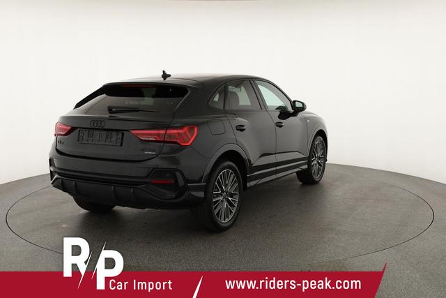 Audi Q3 Sportback 40 TDI quattro S line qu S-LINE, AHK, 19-Zoll, Optik schwarz, Navi, Kamera, el. Klappe, 4-J. Garantie 