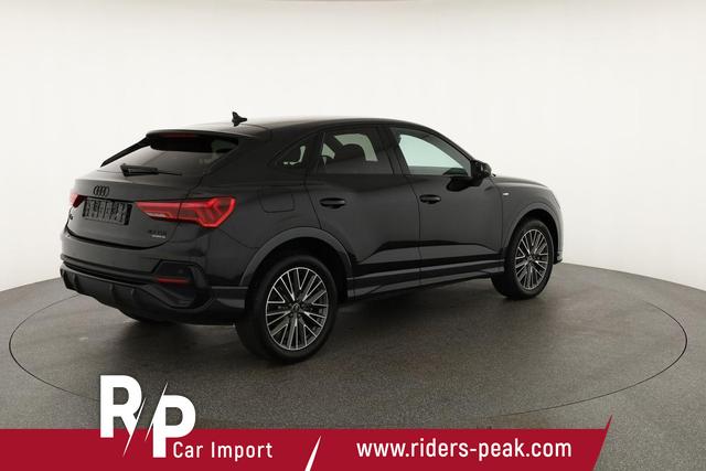 Audi Q3 Sportback 40 TDI quattro S line qu S-LINE, AHK, 19-Zoll, Optik schwarz, Navi, Kamera, el. Klappe, 4-J. Garantie 