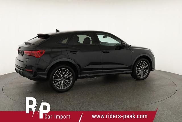 Audi Q3 Sportback 40 TDI quattro S line qu S-LINE, AHK, 19-Zoll, Optik schwarz, Navi, Kamera, el. Klappe, 4-J. Garantie 