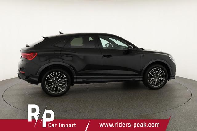 Audi Q3 Sportback 40 TDI quattro S line qu S-LINE, AHK, 19-Zoll, Optik schwarz, Navi, Kamera, el. Klappe, 4-J. Garantie 