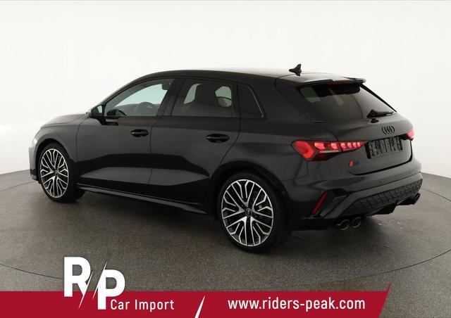 Audi S3 2.0 TFSI quattro Sportback quattro, 19-Zoll, Matrix, Optik schwarz, Kamera, el. Klappe, 4-J Garantie 