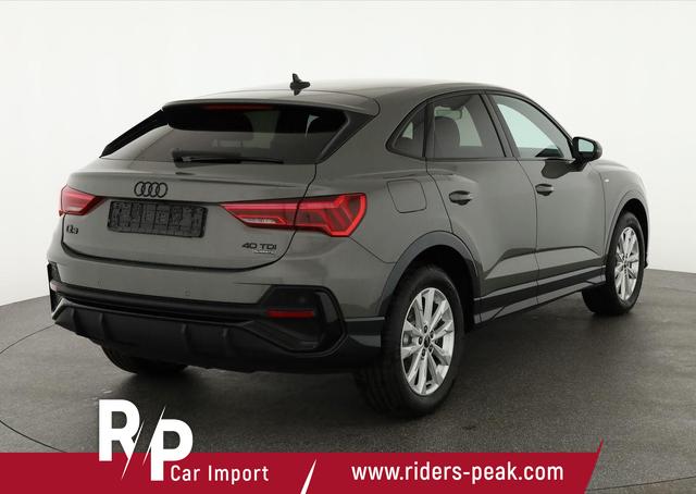 Audi Q3 Sportback 40 TDI quattro S line qu S-LINE, AHK, Optik schwarz, Navi, Kamera, el. Klappe, 4-J. Garantie 