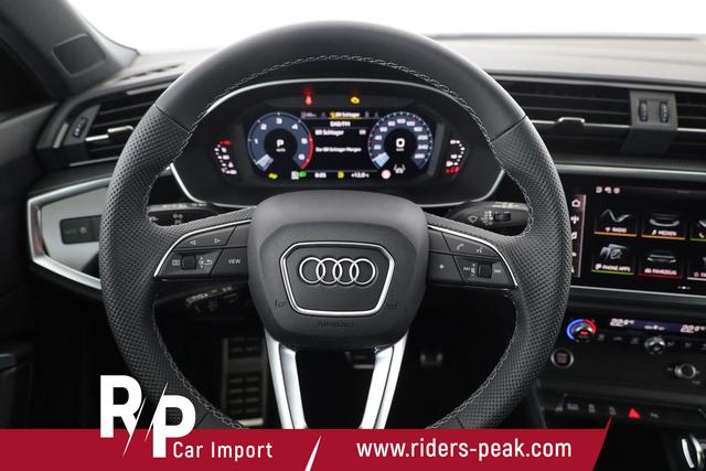 Audi Q3 Sportback 40 TDI quattro S line qu S-LINE, AHK, Optik schwarz, Navi, Kamera, el. Klappe, 4-J. Garantie 