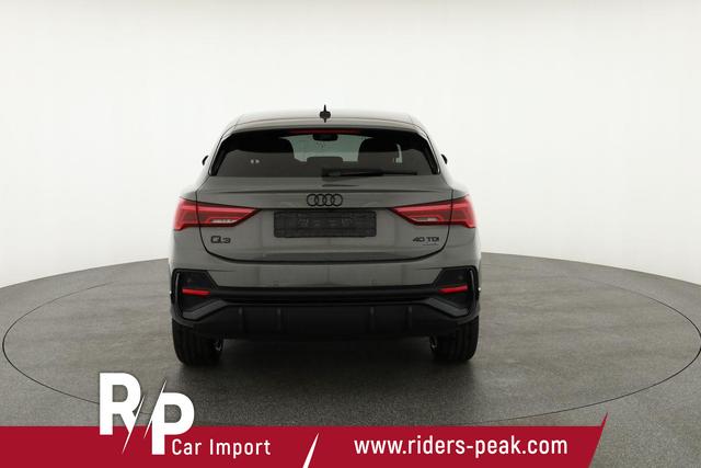 Audi Q3 Sportback 40 TDI quattro S line qu S-LINE, AHK, Optik schwarz, Navi, Kamera, el. Klappe, 4-J. Garantie 
