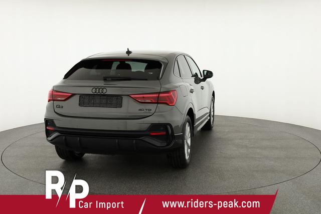 Audi Q3 Sportback 40 TDI quattro S line qu S-LINE, AHK, Optik schwarz, Navi, Kamera, el. Klappe, 4-J. Garantie 