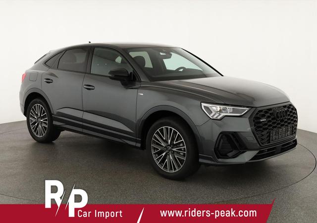 Audi Q3 Sportback - 45 TFSI quattro S line qu S-LINE, AHK, 19-Zoll, Optik schwarz, Navi, Kamera, el. Klappe
