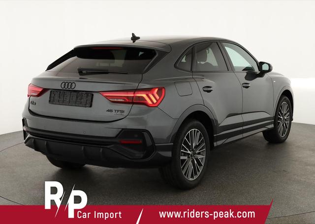 Audi Q3 Sportback 45 TFSI quattro S line qu S-LINE, AHK, 19-Zoll, Optik schwarz, Navi, Kamera, el. Klappe 
