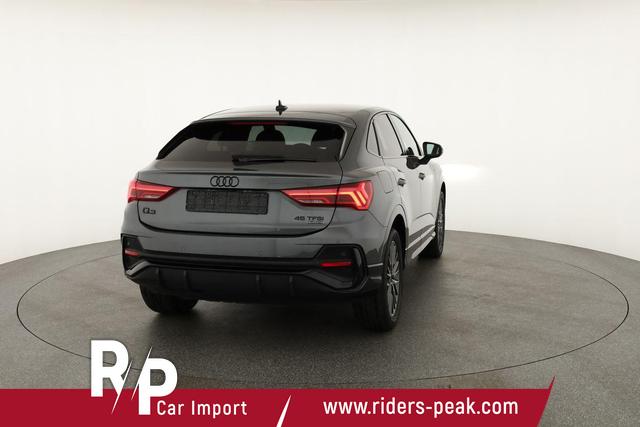Audi Q3 Sportback 45 TFSI quattro S line qu S-LINE, AHK, 19-Zoll, Optik schwarz, Navi, Kamera, el. Klappe 