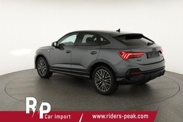 Audi Q3 Sportback 45 TFSI quattro S line qu S-LINE, AHK, 19-Zoll, Optik schwarz, Navi, Kamera, el. Klappe 