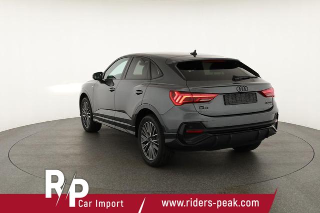 Audi Q3 Sportback 45 TFSI quattro S line qu S-LINE, AHK, 19-Zoll, Optik schwarz, Navi, Kamera, el. Klappe 