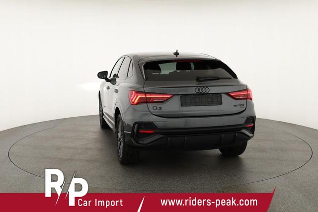 Audi Q3 Sportback 45 TFSI quattro S line qu S-LINE, AHK, 19-Zoll, Optik schwarz, Navi, Kamera, el. Klappe 