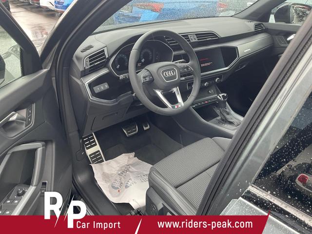 Audi Q3 Sportback - 45 TFSI quattro S line qu S-LINE, AHK, 19-Zoll, Optik schwarz, Navi, Kamera, el. Klappe