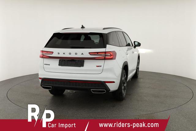 Skoda Kodiaq 2.0 TSI 195 kW 4x4 RS DSG 4x4, Pano, AHK, Canton, 4x Sitzheizung, sofort 