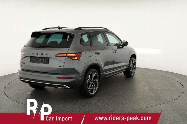 Skoda Karoq Sportline 4x4 2.0 TDI DSG Sportline, Matrix, Teilleder, Navi, Side, 5-J. Garantie 