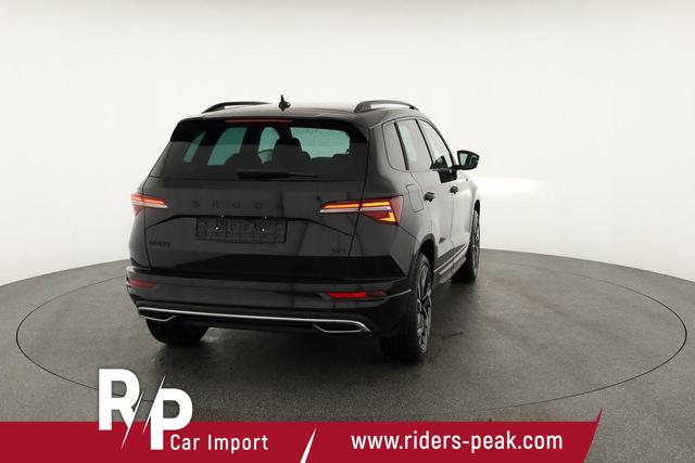 Skoda Karoq Sportline 4x4 2.0 TSI DSG Sportline, AHK, Navi, Teilleder, Side, 5 J.-Garantie 