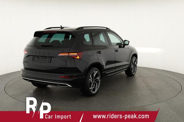 Skoda Karoq Sportline 4x4 2.0 TSI DSG Sportline, AHK, Navi, Teilleder, Side, 5 J.-Garantie 