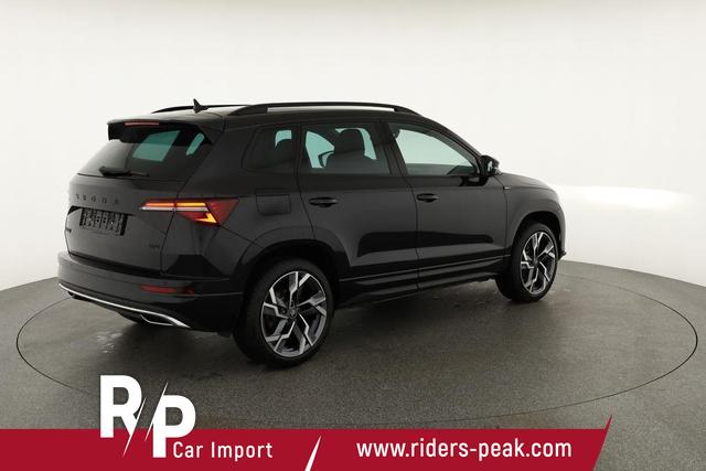 Skoda Karoq Sportline 4x4 2.0 TSI DSG Sportline, AHK, Navi, Teilleder, Side, 5 J.-Garantie 