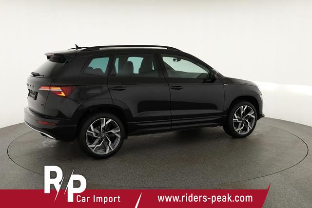 Skoda Karoq Sportline 4x4 2.0 TSI DSG Sportline, AHK, Navi, Teilleder, Side, 5 J.-Garantie 