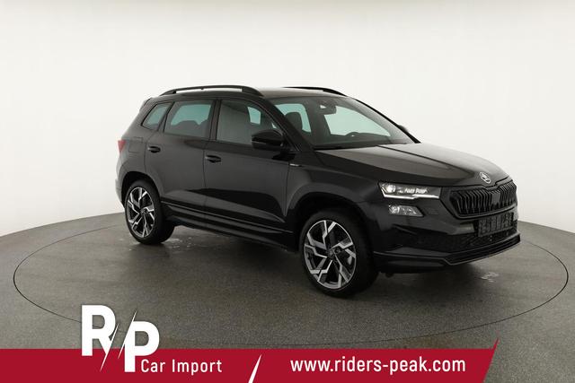 Skoda Karoq Sportline 4x4 2.0 TSI DSG Sportline, AHK, Navi, Teilleder, Side, 5 J.-Garantie 