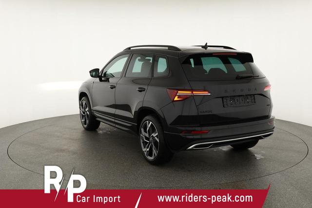 Skoda Karoq Sportline 4x4 2.0 TSI DSG Sportline, AHK, Navi, Teilleder, Side, 5 J.-Garantie 