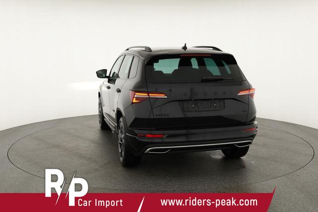 Skoda Karoq Sportline 4x4 2.0 TSI DSG Sportline, AHK, Navi, Teilleder, Side, 5 J.-Garantie 