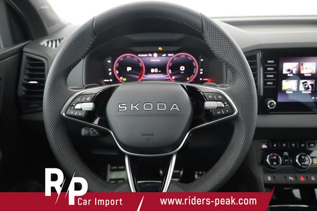 Skoda Karoq Sportline 4x4 2.0 TSI DSG Sportline, Pano, AHK, Navi, Teilleder, Side, 5 J.-Garantie 