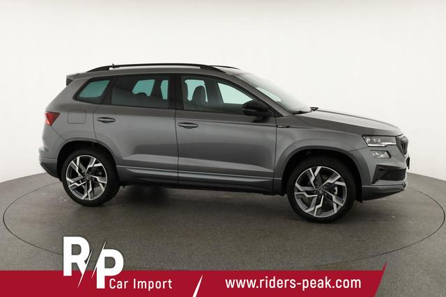 Skoda Karoq Sportline 4x4 2.0 TSI DSG Sportline, Pano, AHK, Navi, Teilleder, Side, 5 J.-Garantie 