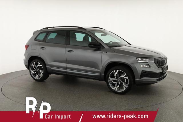 Skoda Karoq Sportline 4x4 2.0 TSI DSG Sportline, Pano, AHK, Navi, Teilleder, Side, 5 J.-Garantie 