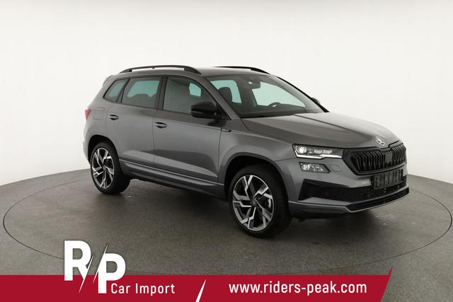 Skoda Karoq Sportline 4x4 2.0 TSI DSG Sportline, Pano, AHK, Navi, Teilleder, Side, 5 J.-Garantie 