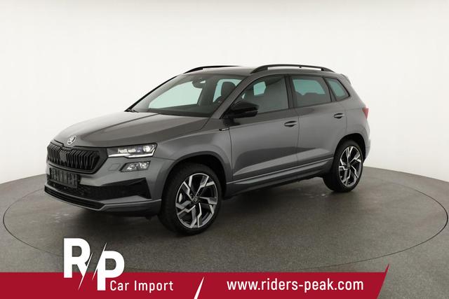 Skoda Karoq Sportline 4x4 2.0 TSI DSG Sportline, Pano, AHK, Navi, Teilleder, Side, 5 J.-Garantie 