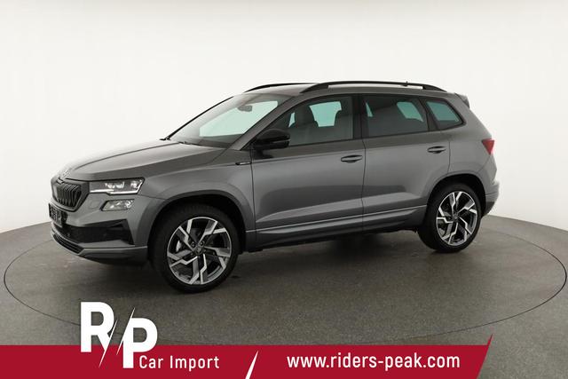 Skoda Karoq Sportline 4x4 2.0 TSI DSG Sportline, Pano, AHK, Navi, Teilleder, Side, 5 J.-Garantie 
