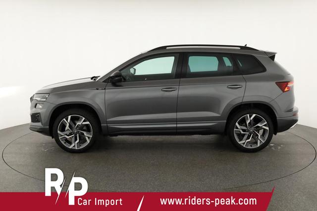 Skoda Karoq Sportline 4x4 2.0 TSI DSG Sportline, Pano, AHK, Navi, Teilleder, Side, 5 J.-Garantie 